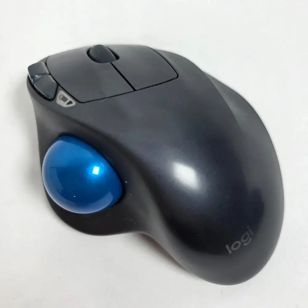 Logitech M570 Wireless Trackball Mouse - With Receiver Dongle Tested, Working